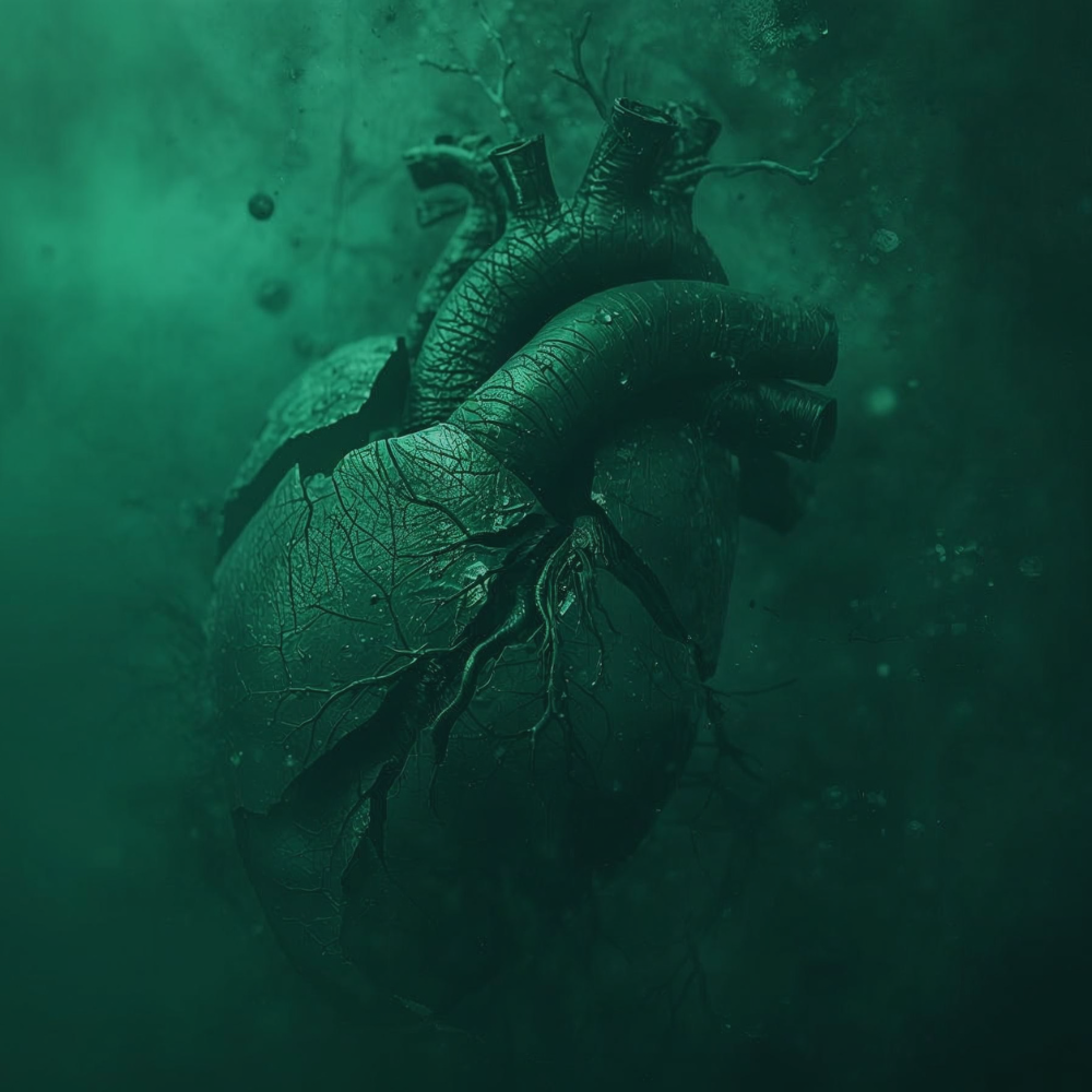 háromdimenziós szív illusztráció